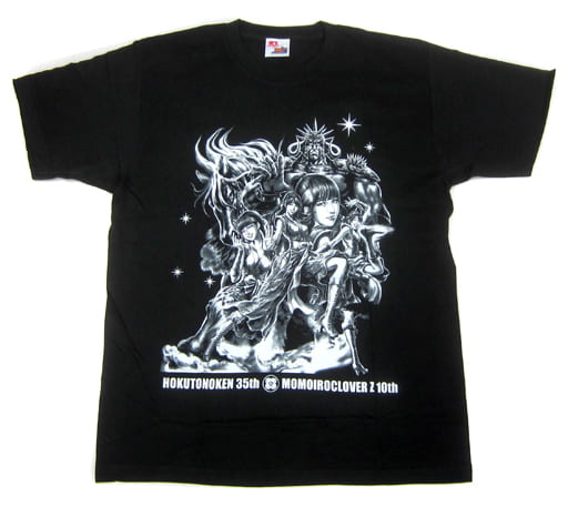 駿河屋 -<中古>ももいろクローバーZ 異色のタッグTシャツ! ブラック L