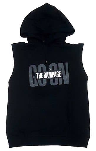 駿河屋 -<中古>THE RAMPAGE ノースリーブパーカー ブラック Mサイズ