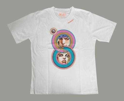 ジョジョの奇妙な冒険 第七部 スティール・ボール・ラン Tシャツ ホワイト Mサイズ 「荒木飛呂彦原画展 JOJO -冒険の波紋-」 東京会場限定 ジョジョの奇妙な冒険 第七部 スティール・ボール・ラン Tシャツ ホワイト Mサイズ 「荒木飛呂彦原画展 JOJO -冒険の波紋-」 東京会場限定