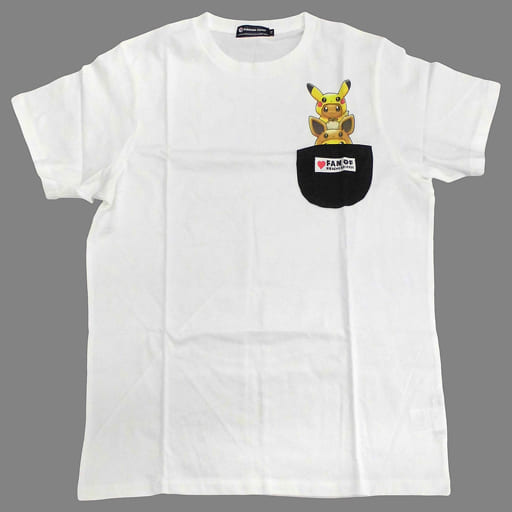 Tシャツ PIKACHU White M ポケモン　ピカチュウ　シャツ　ホワイト