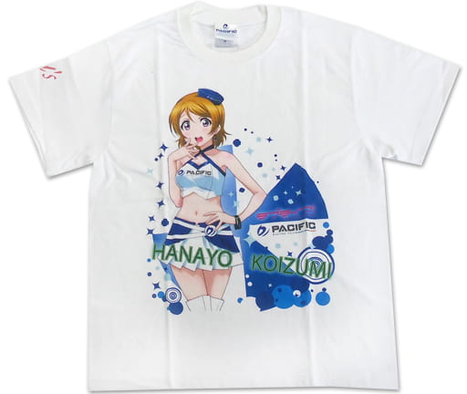 駿河屋 -<中古>小泉花陽 オリジナルコラボTシャツ ホワイト Mサイズ