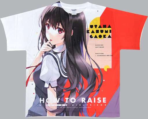 劇場版「冴えない彼女の育てかた Fine」 フルグラフィックTシャツ 霞ヶ丘時羽