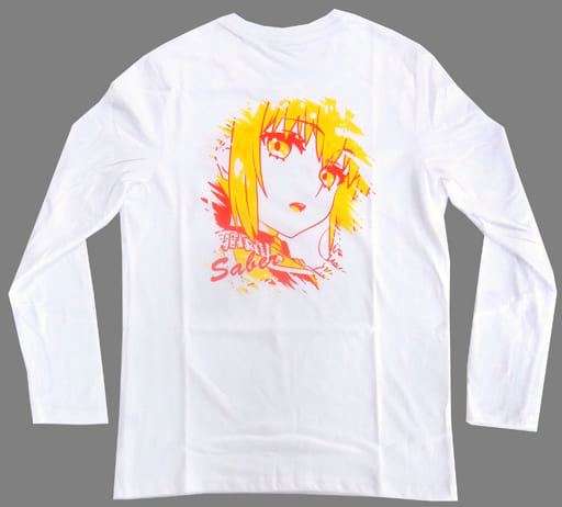 駿河屋 -<中古>薔薇 長袖Tシャツ ホワイト 「Fate/EXTRA Last Encore