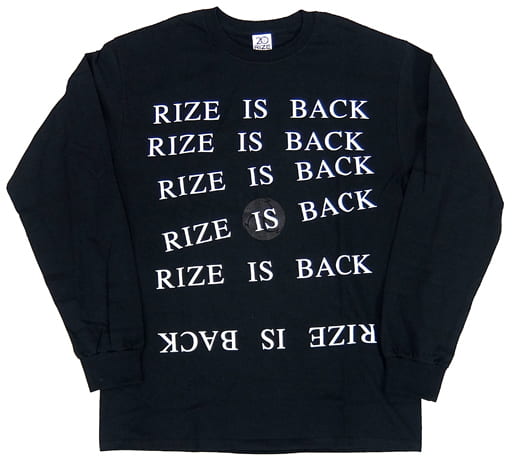 駿河屋 -<中古>RIZE Longsleeve-Tee(ロングスリーブTシャツ) ブラック