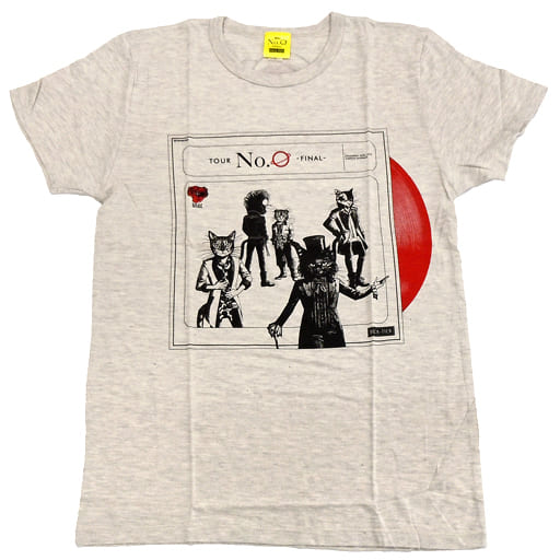BUCK-TICK レッド・ヴィニールTシャツ オフホワイト Sサイズ 「TOUR No.0 -FINAL-」 BUCK-TICK レッド・ヴィニールTシャツ オフホワイト Sサイズ 「TOUR No.0 -FINAL-」