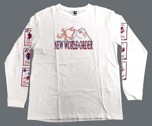 駿河屋 -<中古>信人Produce N.W.O.Tシャツ ホワイト Lサイズ 