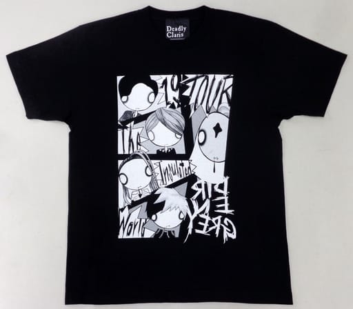 駿河屋 -<中古>DIR EN GREY TシャツB ブラック Lサイズ 「TOUR19 The