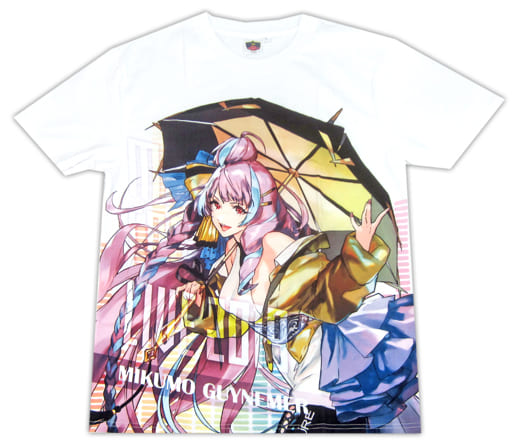 マクロスデルタ 美雲・ギンヌメール フルグラフィックTシャツ ホワイト Mサイズ