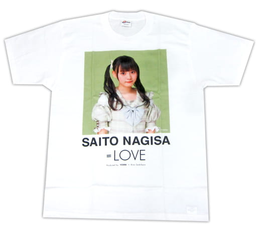 駿河屋 - 【買取】齊藤なぎさ Tシャツ ホワイト Mサイズ 「イコール
