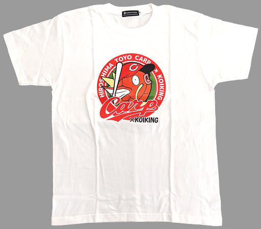 駿河屋 中古 コイキング Tシャツ ホワイト Mサイズ コイキング カープ3 広島東洋カープ ポケットモンスター ポケモンセンター限定 その他 駿河屋 中古 コイキング Tシャツ ホワイト Mサイズ コイキング カープ3 広島東洋カープ ポケットモンスター ポケモンセンター限定 その他