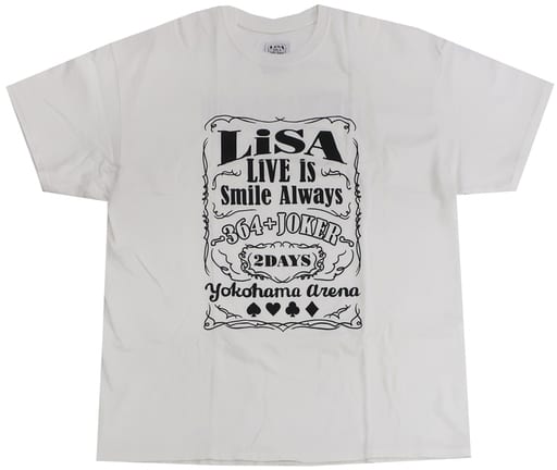 駿河屋 中古 Lisa Tシャツ 364 Joker Ver ホワイト Xlサイズ Live Is Smile Always 364 Joker その他 駿河屋 中古 Lisa Tシャツ 364 Joker Ver ホワイト Xlサイズ Live Is Smile Always 364 Joker その他