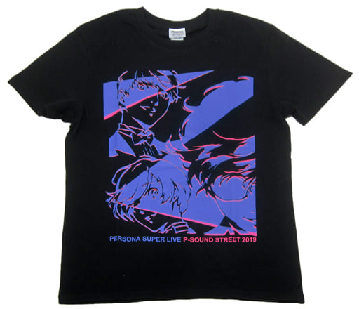 PERSONA SUPER LIVE 2019／ニッパー コラボTシャツ 黒 L