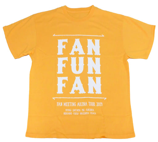 駿河屋 -<中古>西島隆弘 Tシャツ オレンジ 「AAA FAN MEETING ARENA ...