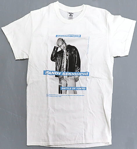 駿河屋 -<中古>関口メンディー(GENERATIONS) フォトTシャツ ホワイト ...