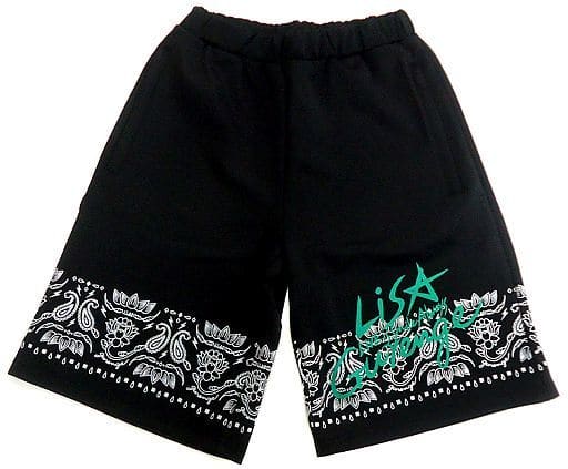 駿河屋 -<中古>LiSA ハーフパンツ~紅蓮華 Ver.~ ブラック Mサイズ