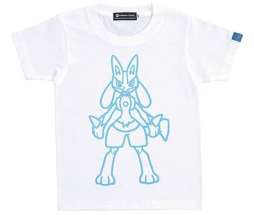 駿河屋 中古 ルカリオ Tシャツ Neoncolor ホワイト 130サイズ ポケットモンスター ポケモンセンター限定 その他