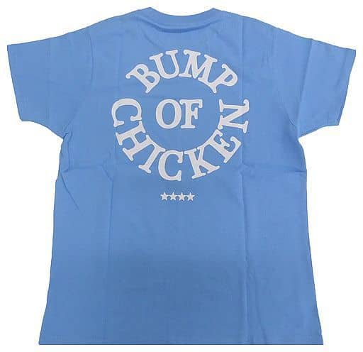 駿河屋 -<中古>BUMP OF CHICKEN Logo TEE(Tシャツ) ブルー Lサイズ ...