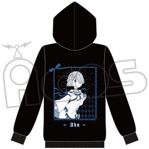 駿河屋 買取 アク キャラプリントパーカーa ブラック 男女兼用lサイズ 魔王様 リトライ その他