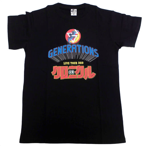 駿河屋 -<中古>GENERATIONS Tシャツ ブラック Mサイズ 「GENERATIONS ...