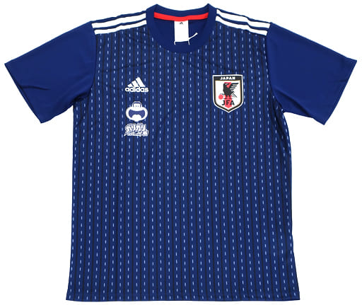 駿河屋 -<中古>ガリガリ君 サッカー日本代表Tシャツ ブルー