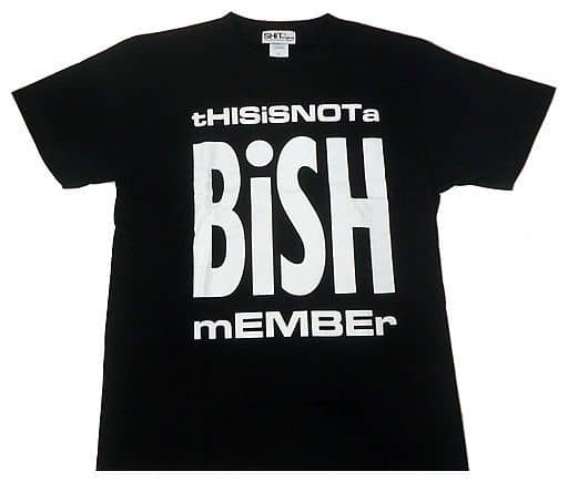 駿河屋 -<中古>BiSH NOT a BiSH Tシャツ ブラック Lサイズ 「NEW