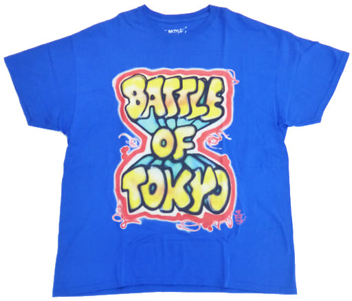 駿河屋 -<中古>Jr.EXILE Tee(Tシャツ) SS ブルー Mサイズ 「BATTLE OF