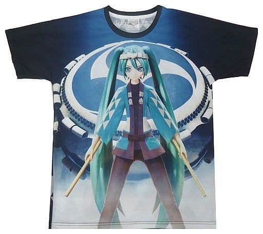 初音ミク×鼓童 2018 フルグラフィックTシャツ