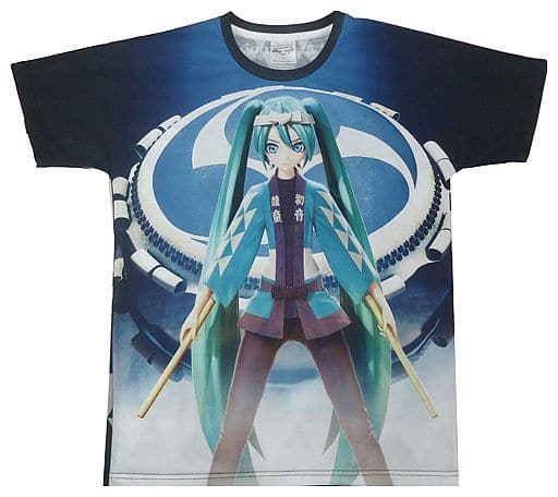 初音ミク 鼓童 2018 法被(一度使用)+フルグラフィックTシャツ(未 初音ミク 鼓童 2018 法被(一度使用)+フルグラフィックTシャツ(未