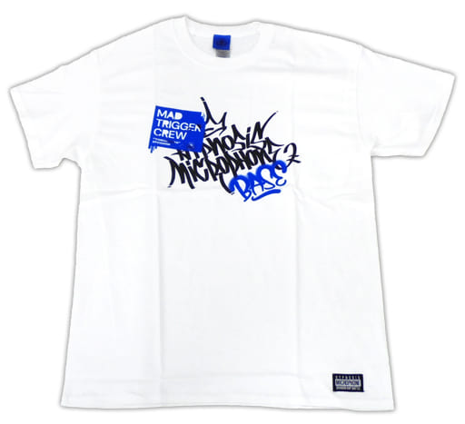 駿河屋 中古 ヨコハマ ディビジョン Mad Trigger Crew Tシャツ Hypnosis Microphone Base Ver ホワイト ブルー Lサイズ ヒプノシスマイク Division Rap Battle Official Store Hypnosis Microphone Base その他