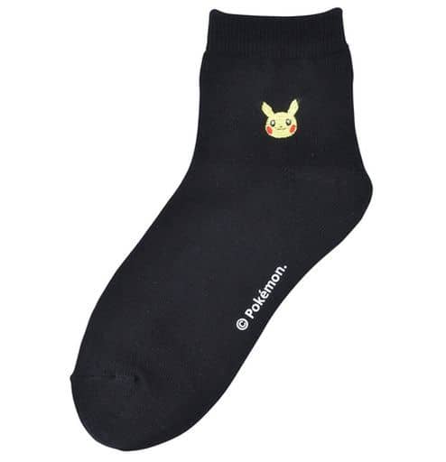 駿河屋 中古 ピカチュウ ワンポイント無地 ショートソックス ブラック 23 25cm ポケットモンスター ポケモンセンター限定 ソックス 駿河屋 中古 ピカチュウ ワンポイント無地 ショートソックス ブラック 23 25cm ポケットモンスター ポケモンセンター限定 ソックス