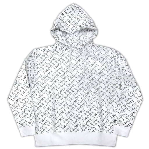駿河屋 -<中古>江口拓也 EGUMI MONOGRAM PULL OVER PARKA(パーカー/裏 駿河屋 -<中古>江口拓也 EGUMI MONOGRAM PULL OVER PARKA(パーカー/裏
