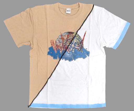 駿河屋 -<中古>日向坂46 DASADA オリジナルバイカラーTシャツ ベージュ