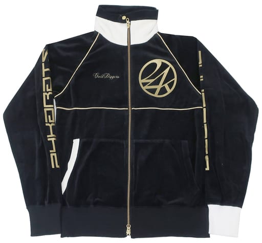 GOLD 24Karats Diggers セットアップ ベロア ジャージ M-