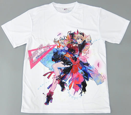 駿河屋 中古 シェリル ノーム グラフィックtシャツ ホワイト Lサイズ Sankyo Presents マクロスd 戦術音楽ユニット ワルキューレ 3rd Live ワルキューレは裏切らない At 横浜アリーナ その他