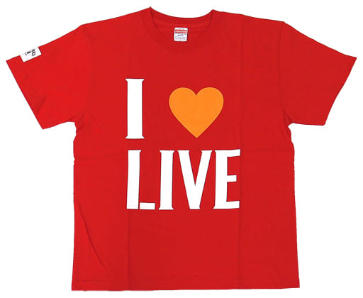 駿河屋 -<中古>西木野真姫 I LOVE LIVE Tシャツ μ's ver. レッド L