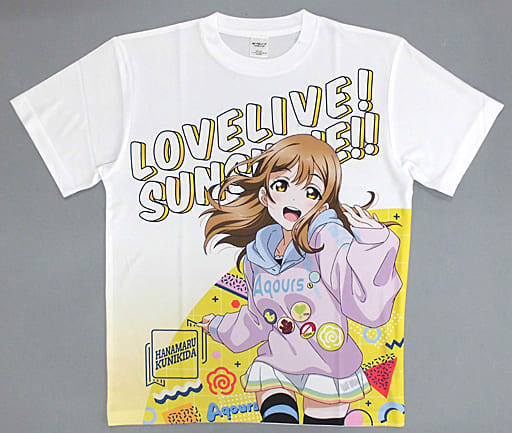 国木田花丸 グラフィックTシャツ フルカラー フリーサイズ 「ラブライブ!サンシャイン!!」 ヴィレッジヴァンガード限定 国木田花丸 グラフィックTシャツ フルカラー フリーサイズ 「ラブライブ!サンシャイン!!」 ヴィレッジヴァンガード限定
