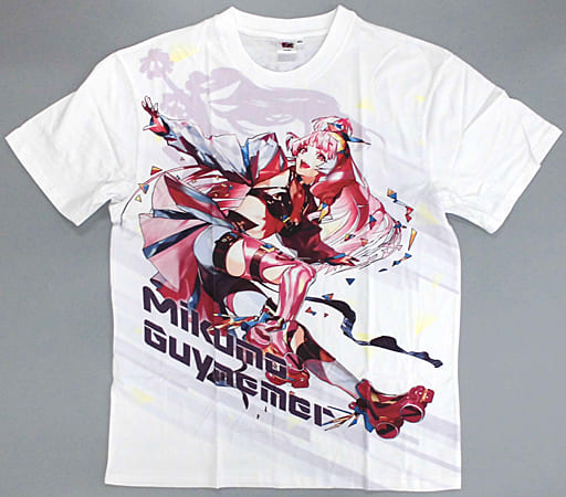 マクロスデルタ 美雲・ギンヌメール フルグラフィックTシャツ ホワイト Mサイズ