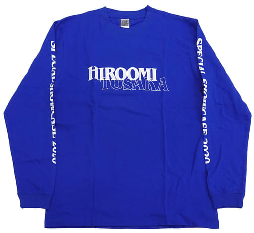 駿河屋 -<中古>登坂広臣 ロングスリーブTシャツ ブルー Lサイズ 「LDH ...