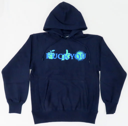 駿河屋 -<中古>星野源 FUCKYOU Hoodie(パーカー) ネイビー Mサイズ