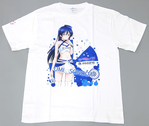 ラブライブ Pacific racing スポンサー特典 園田海未 Tシャツ