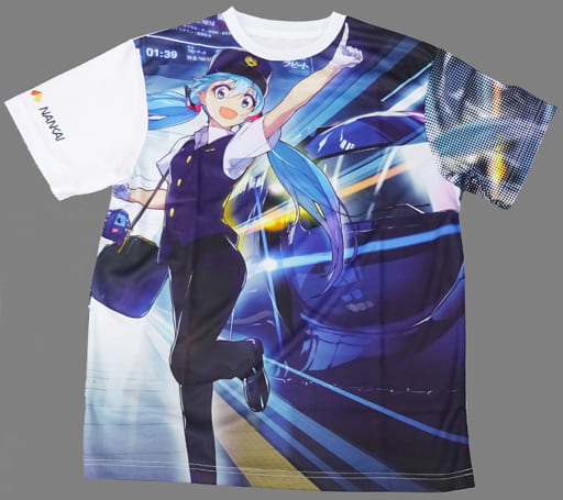 【未開封】初音ミク✖️南海電車 フルグラフィックTシャツ