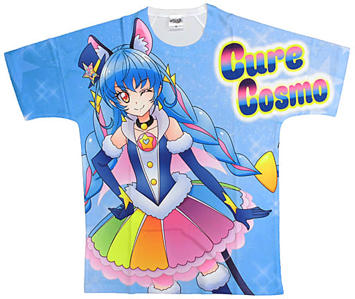 駿河屋 -<中古>キュアコスモ 全プリキュア・フルカラープリントTシャツ ...