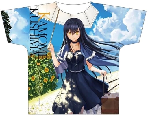 駿河屋 新品 中古 久島鴎 フルグラフィックtシャツ フルカラー フリーサイズ Lサイズ Summer Pockets Reflection Blue その他