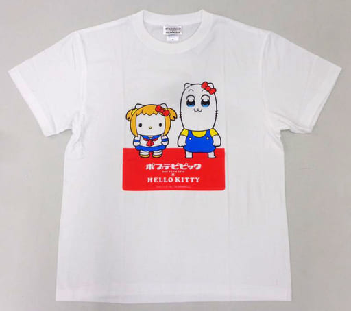 駿河屋 -<中古>ポプテピピック×ハローキティ なりすましTシャツ ...