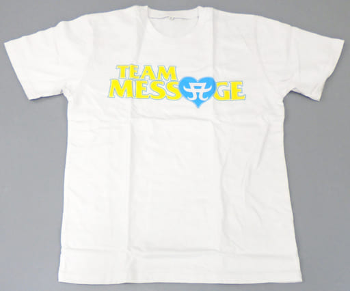 駿河屋 -<中古>浜崎あゆみ TEAM MESSAGE コラボTシャツ ホワイト M