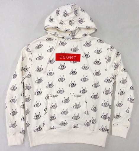 駿河屋 -<中古>江口拓也 EGUMI 猫 MONOGRAM PULL OVER PARKA(パーカー 駿河屋 -<中古>江口拓也 EGUMI 猫 MONOGRAM PULL OVER PARKA(パーカー