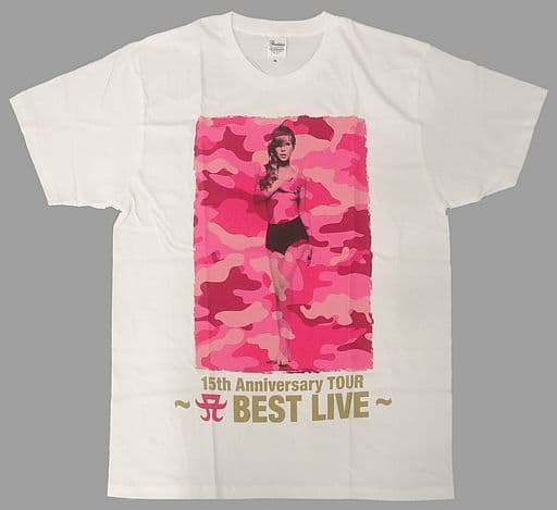 駿河屋 -<中古>浜崎あゆみ Tシャツ ホワイト Mサイズ 「ayumi hamasaki