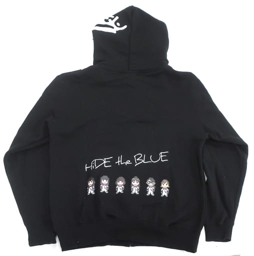 駿河屋 -<中古>BiSH ピクセルパーカー(HiDE the BLUE)/胸元:○ロゴ