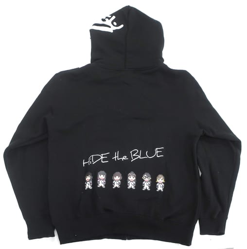 駿河屋 -<中古>BiSH ピクセルパーカー(HiDE the BLUE)/胸元：○ロゴ ...