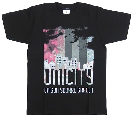 駿河屋 -<中古>UNISON SQUARE GARDEN ロゴT(Tシャツ) ブラック XL ...